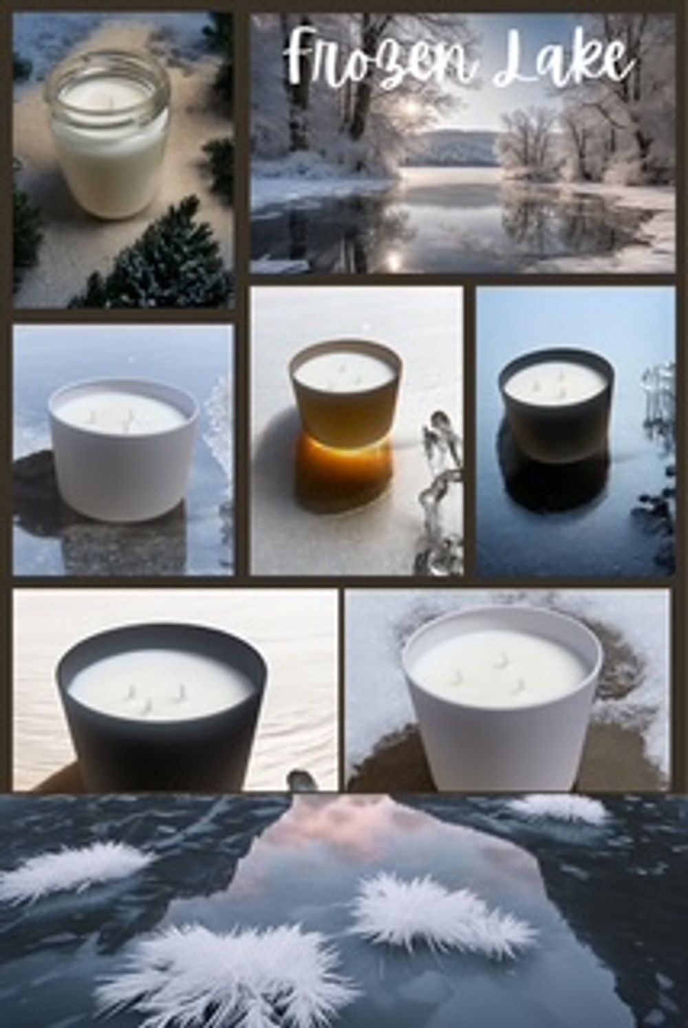 Frozen Lake 8oz. Candle