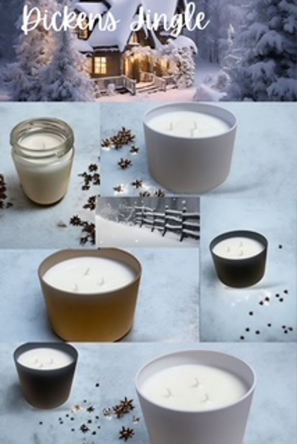 Dickens Jingle 8oz. Candle