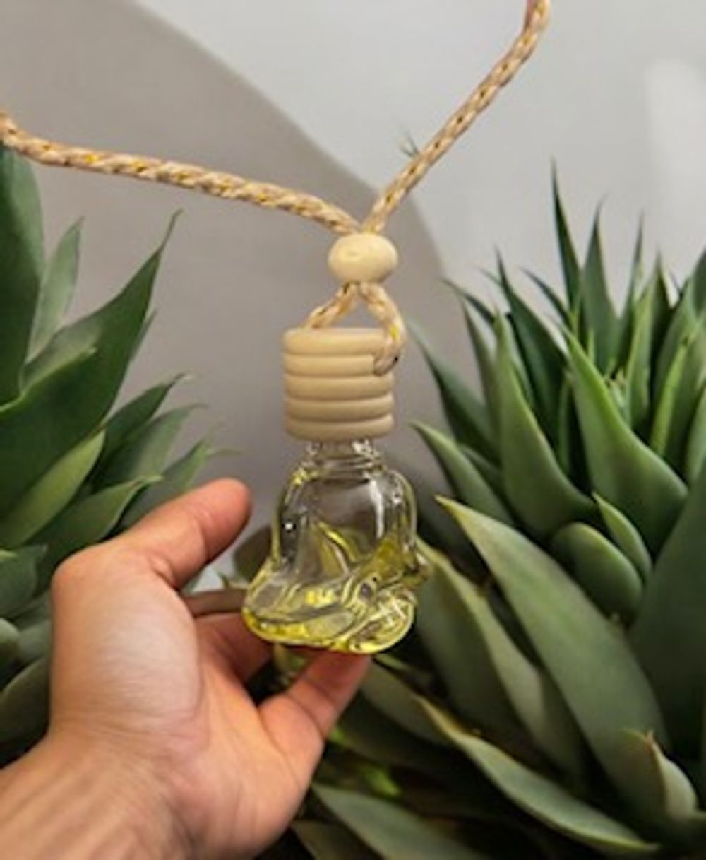 Yellow Rose Air Freshener 