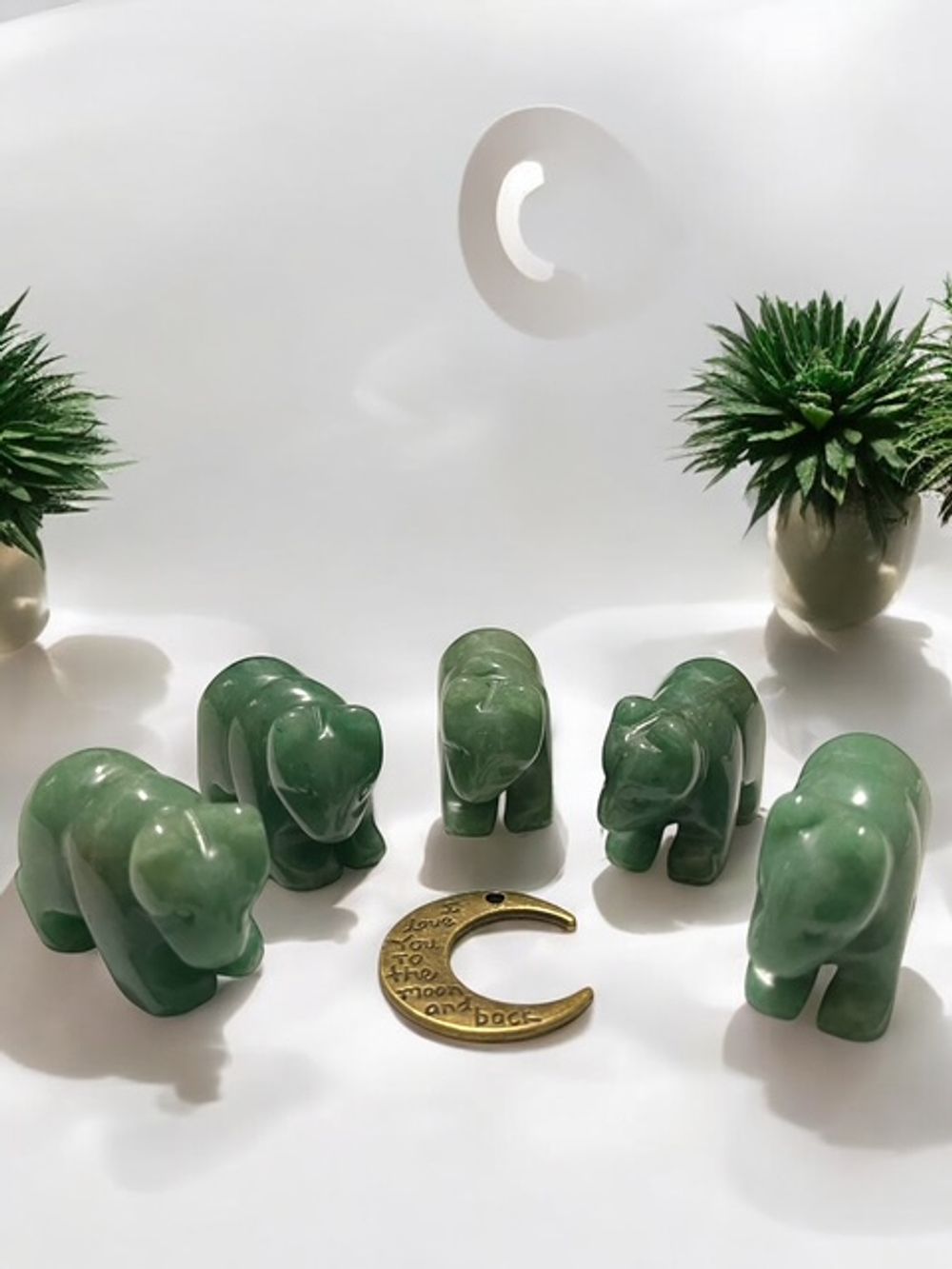 Green Aventurine Bear Carving Crystal